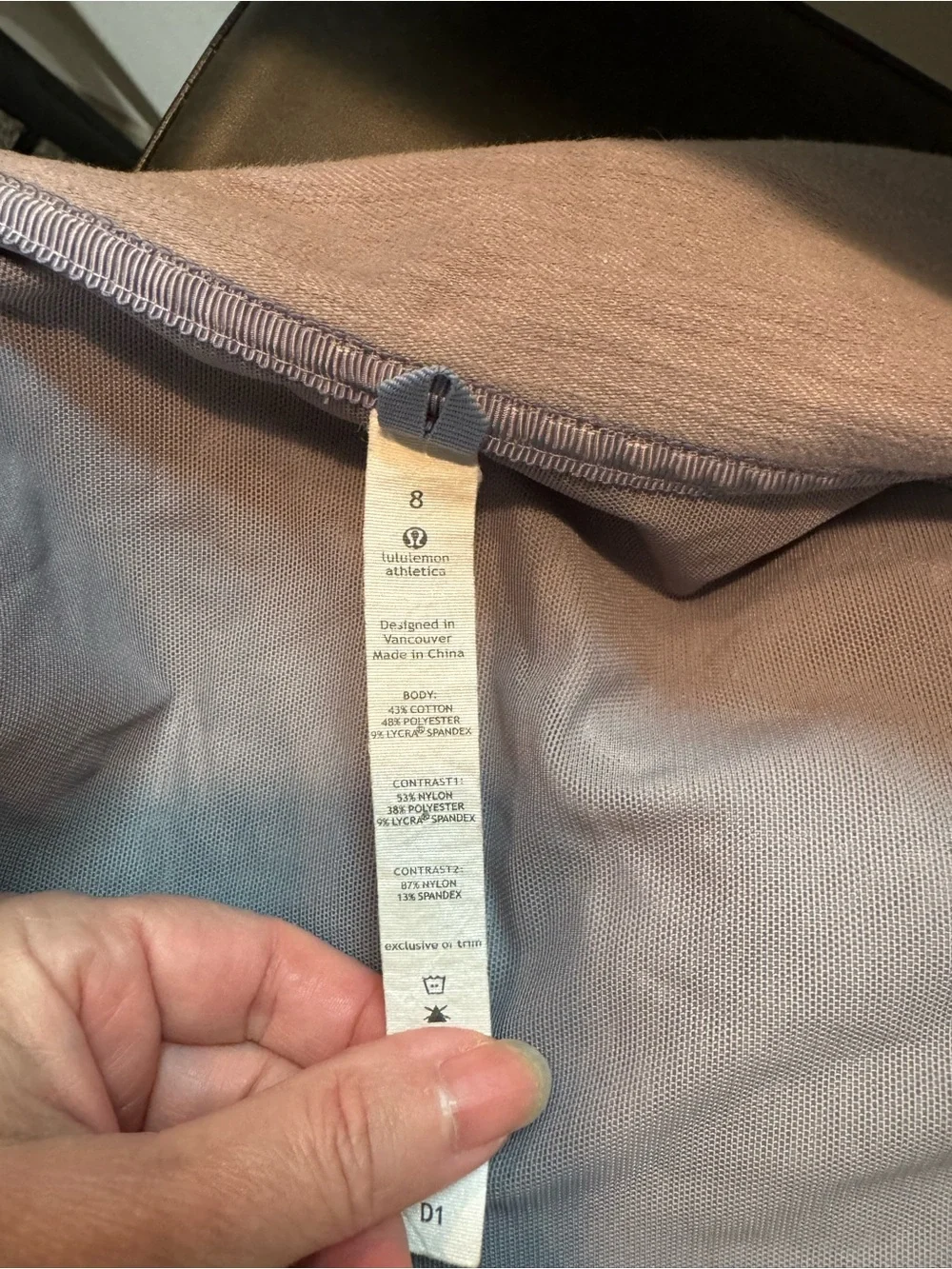 Lululemon Women’s Asymmetrical Zip Gray Jacket